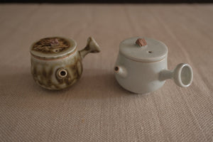 White small teapot