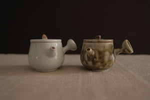 White small teapot